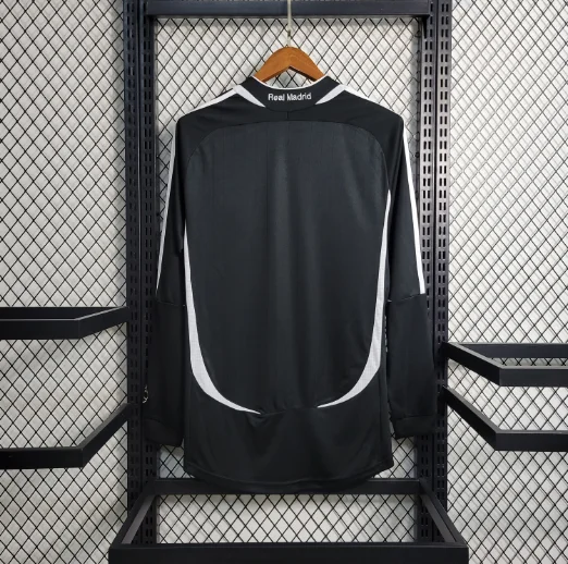 Retro 06/07 Real Madrid Third Away Long Sleeve Football Shirt Thai Quality