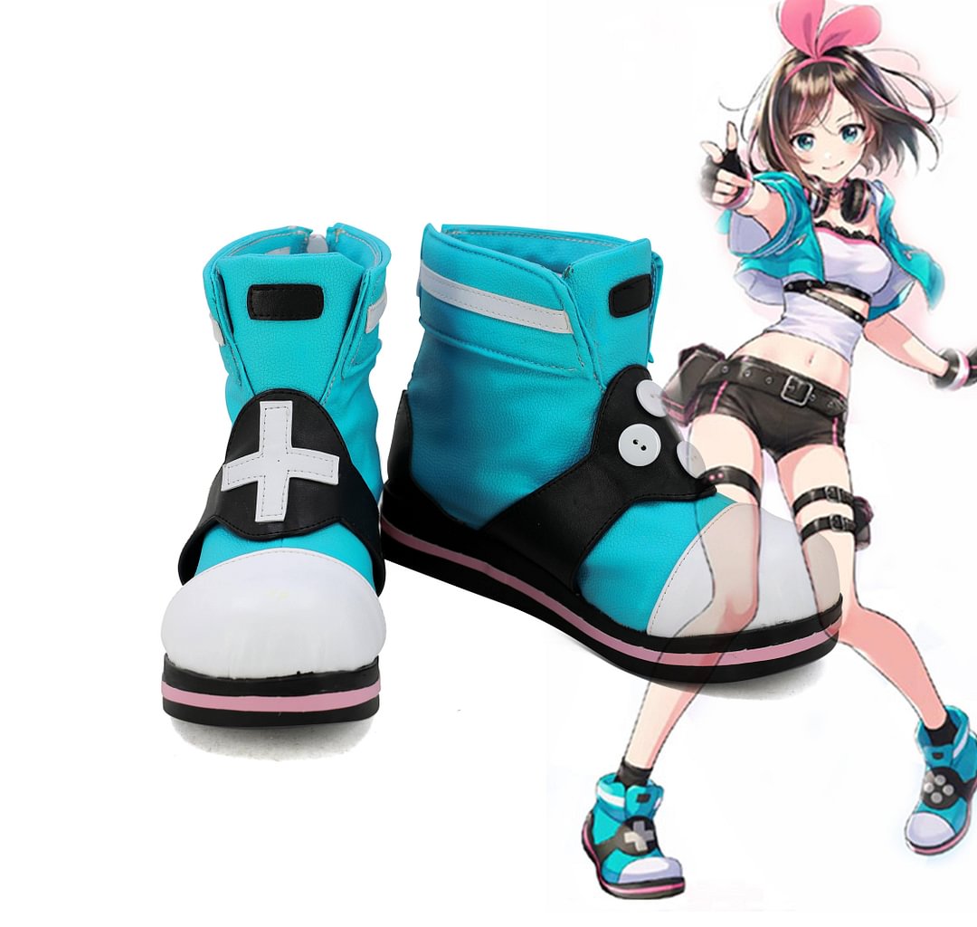 Die virtuelle Youtuberin Kizuna Ai A.I. Channel Stiefel Cosplay Schuhe