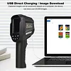 HT-06 Infrared Camera 256 X 192 Resolution Handheld Thermal Imaging Camera Infrared Thermal Imager High-Precision for Home Maintenance