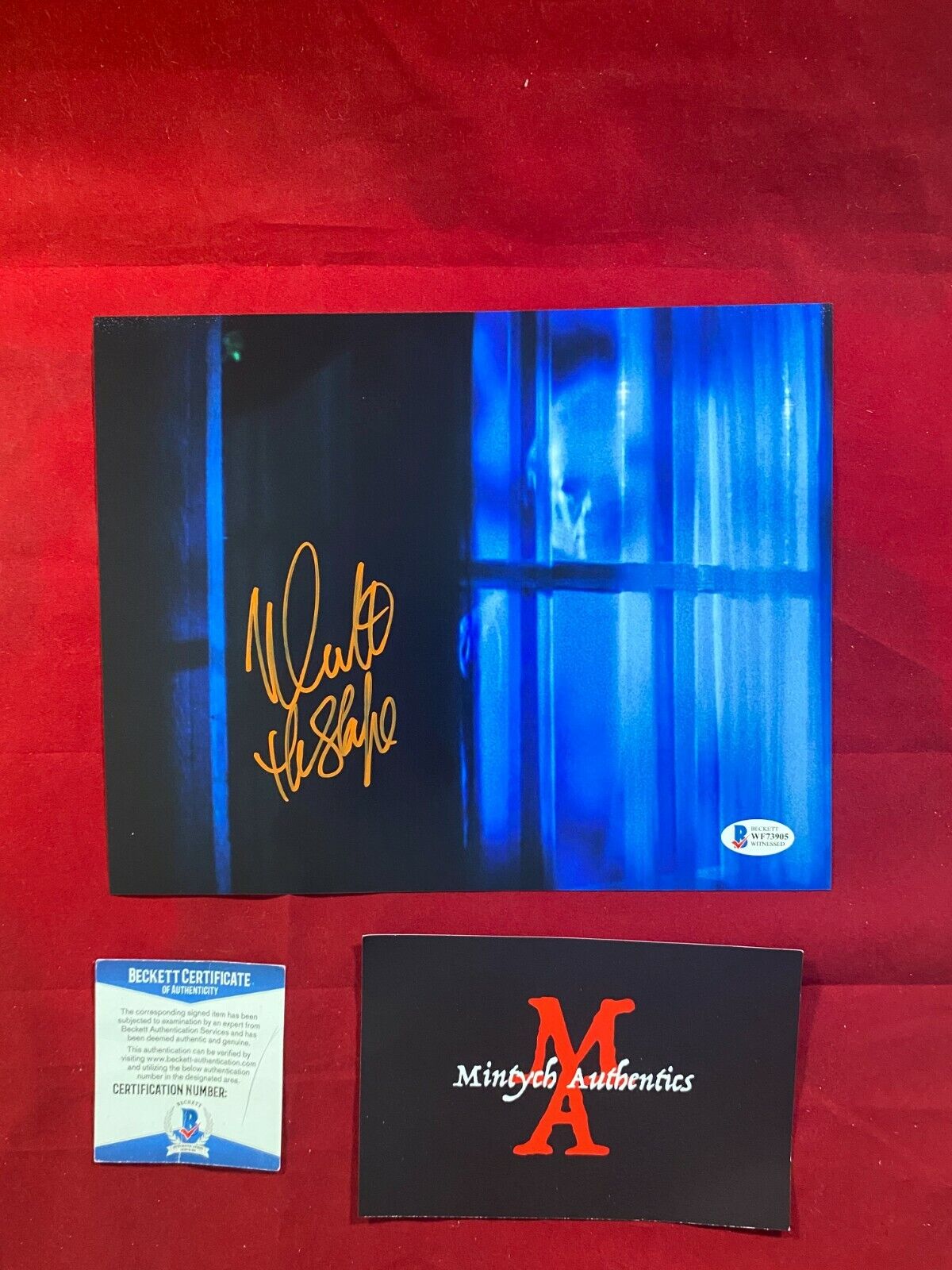 NICK CASTLE AUTOGRAPHED SIGNED 8X10 Photo Poster painting! HALLOWEEN! MICHAEL MYERS! BECKETT COA