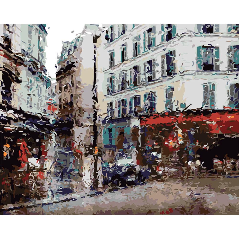 

40x50cm - Paint By Numbers City, 501 Original
