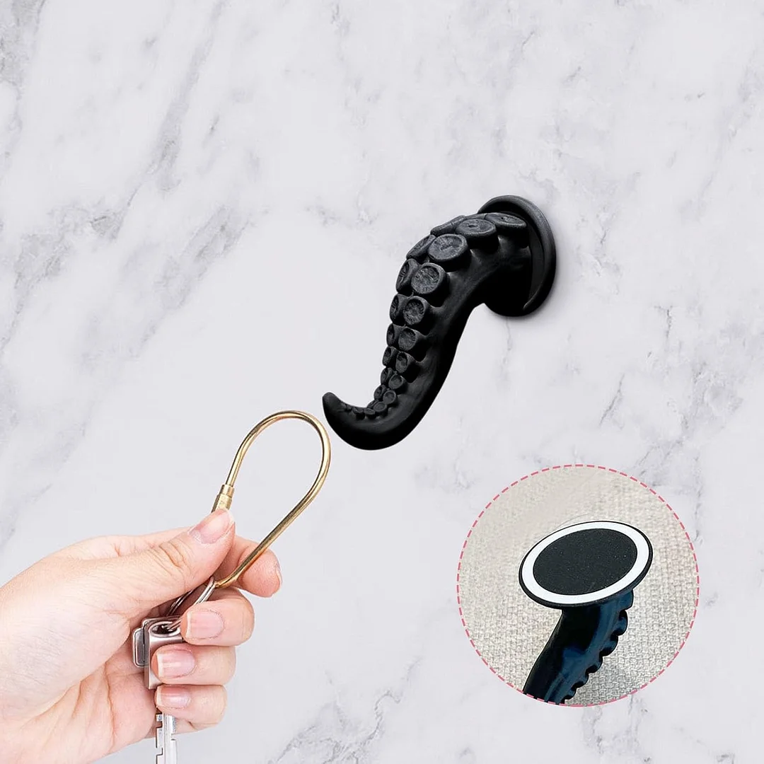 Octopus Claw Magnetic Bracket, 3D Octopus Claw Magnetic Bracket for Phone, Creative Octopus Tentacle Magnetic Phone Holder, Multifunctional Octopus Holder Phone Stand (Gray)