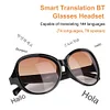 144 Languages Smart Glasses Translator Bluetooth-Compatible 5.3 Wireless Earbuds