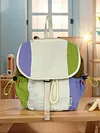 Nylon School Camping Daypack for Kids Cute Book Sackpack for Gym Sport Traveling