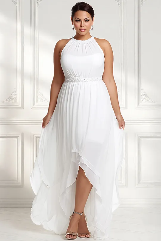 Plus Size White Dresses  White: Purity, Freshness & Timeless  Sophistication  As seasons shift and occasions arise, white remains  eternally elegantblending purity with versatile charm. Evoking the romance  of bridal inspiration,