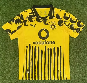 2025 Dortmund Home KidSuper Joint Edition Football Shirt 1:1 Thai Quality