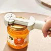 Ouvre-bocal r&eacute;tractable r&eacute;glable en acier inoxydable
