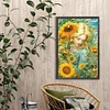 (40*60cm)Sunflower Girl - Full Round Drill Diamond Painting