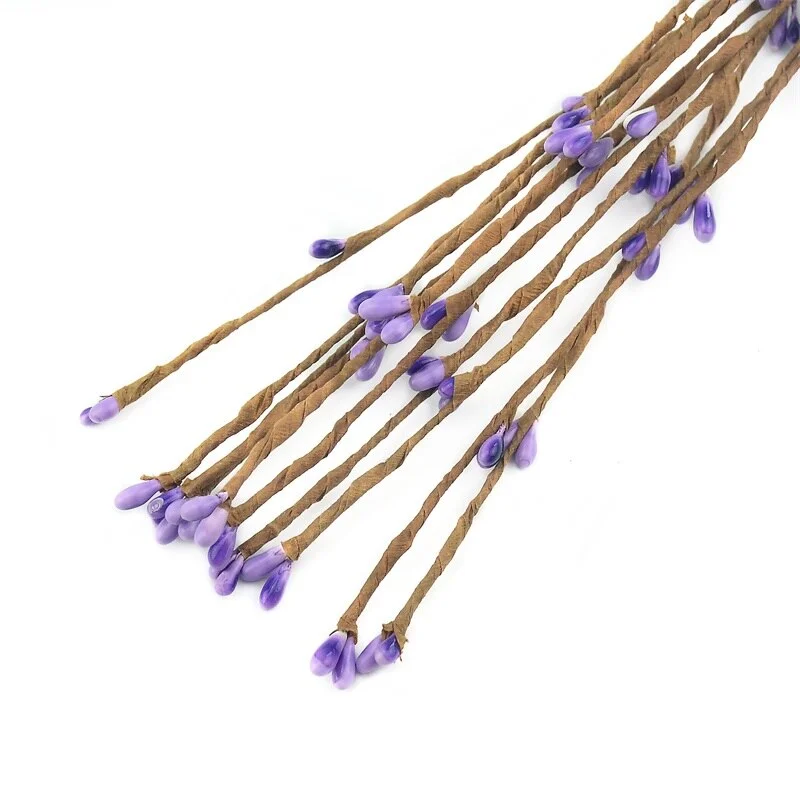 10pcs cheap 40CM artificial branch flower wedding decoration DIY clip art flower craft ornaments fake flowers