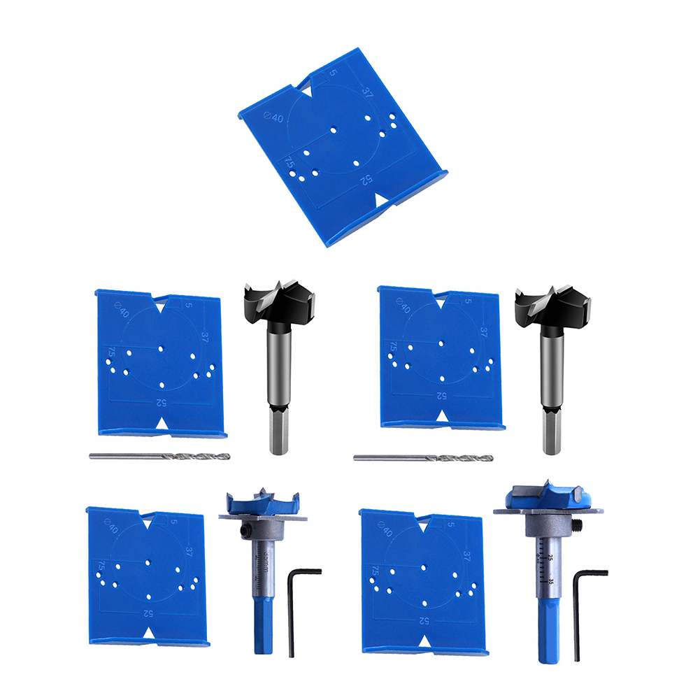 

Hinge Hole Drilling Guide Positioning Door Cabinets Hole Opener Locator, 501 Original