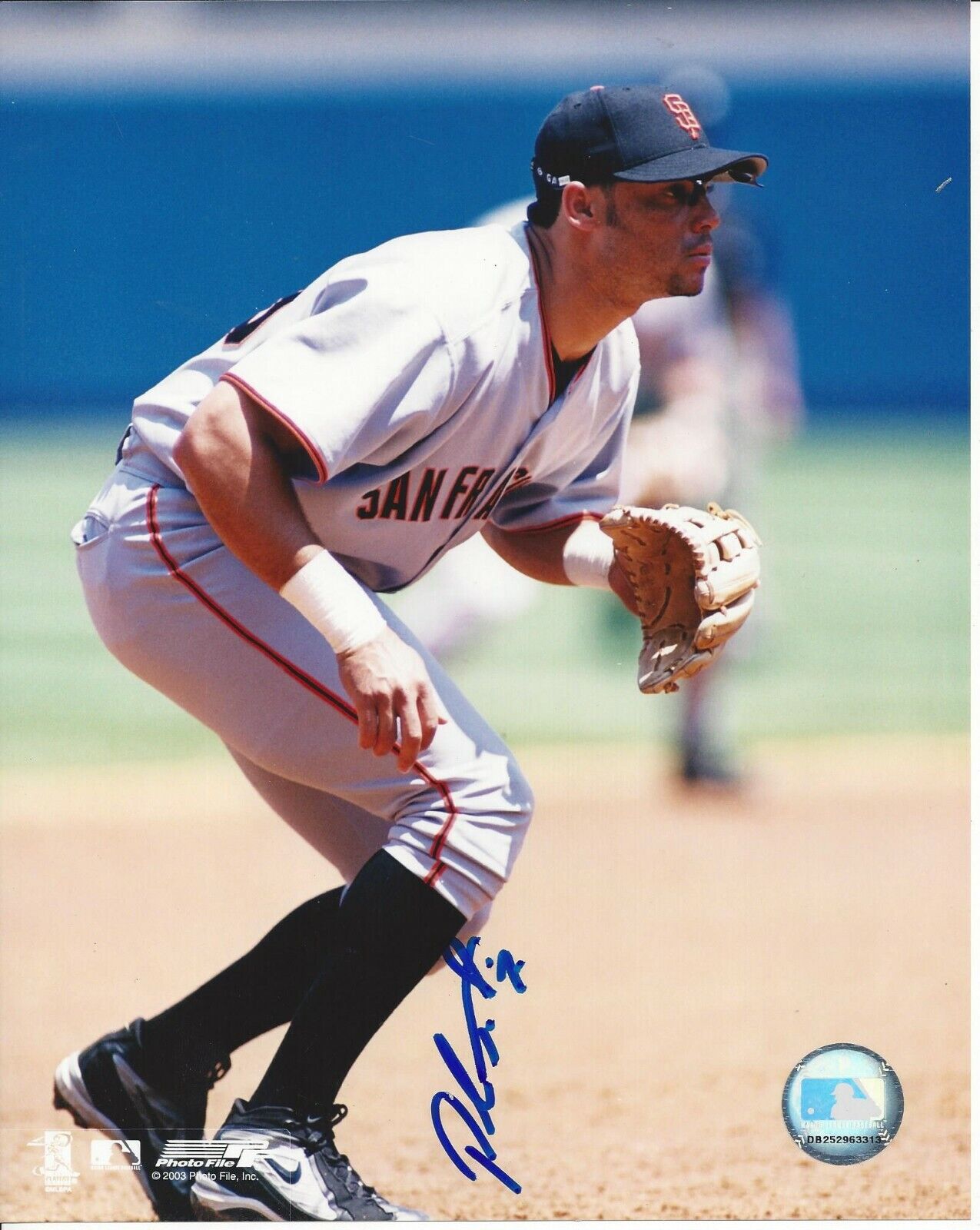 Pedro Feliz Autographed 8x10 San Francisco Giants#S748