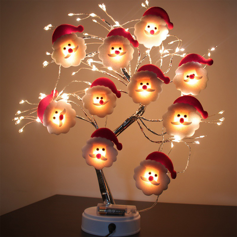 

1.5M 10LED Christmas Cartoon String Light Xmas Tree Party Hanging Decor, 501 Original