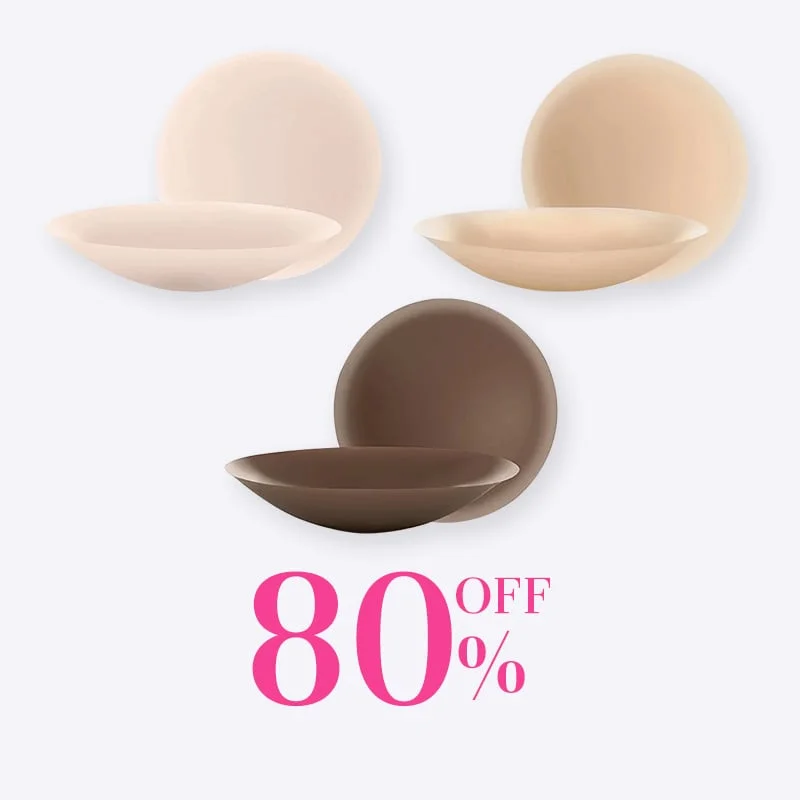 🏆#1 Bestselling🏆 ---- Go Braless! Seamless Nipple Covers (Latex-free and 100% Medical Silicone)