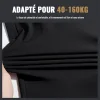 Short extensible en soie glac&eacute;e grande taille pour hommes
