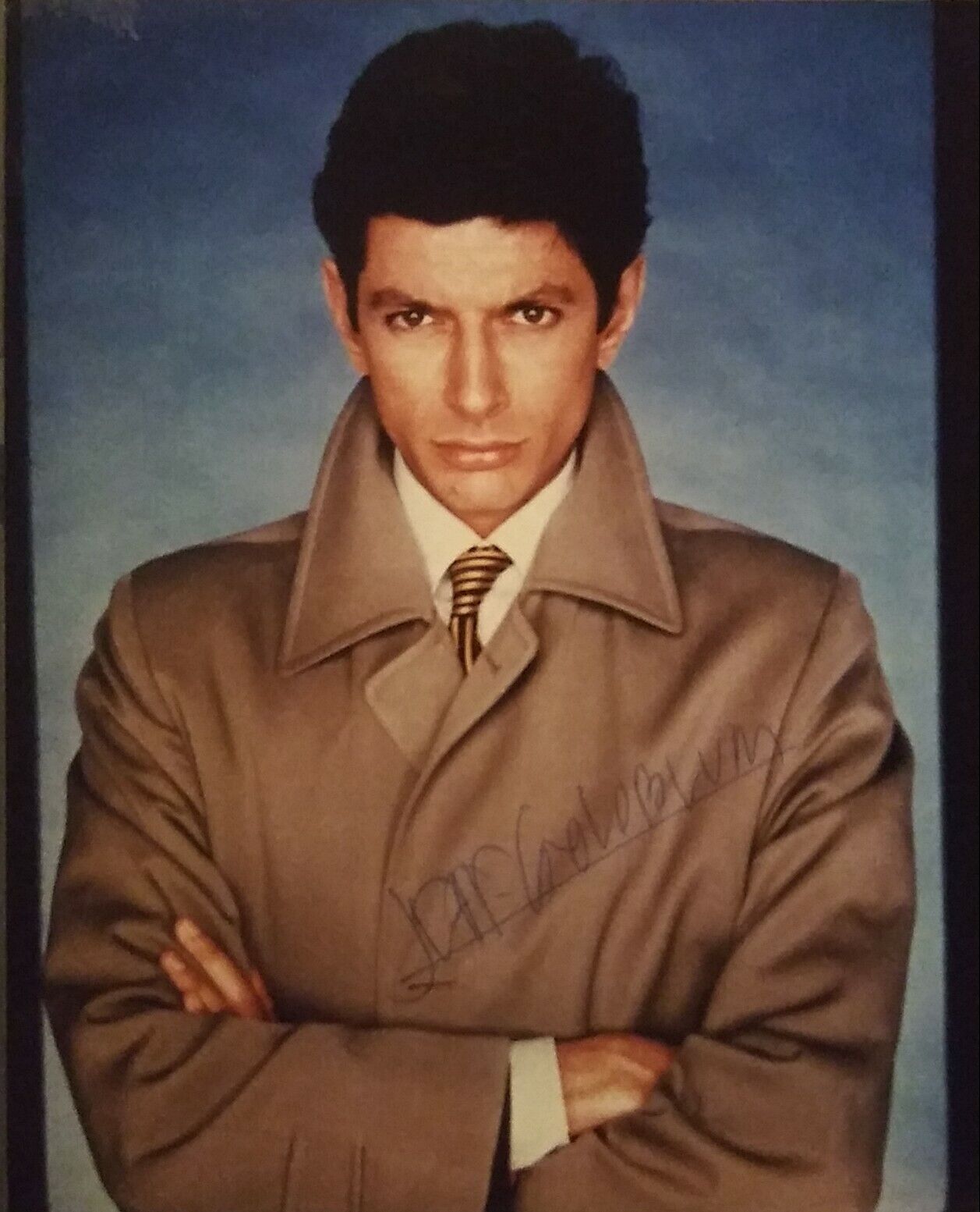 Jeff Goldblum signed 8 x 10