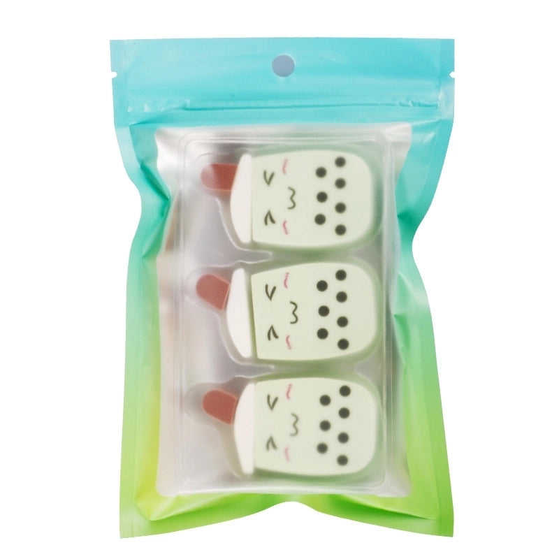 Cute Cartoon Pur Makeup Sponge 1 Piece 1 Set