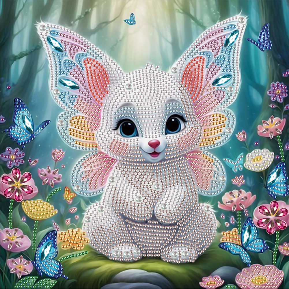 Mythical Animal 30*30cm(canvas) special shaped drill diamond painting