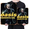 Oasis Band - Vintage Metal Signs - 20*30cm/30*40cm - Music