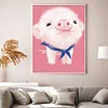 Pig - 9CT Full Beaded Cross Stitch Kit(20x28cm)