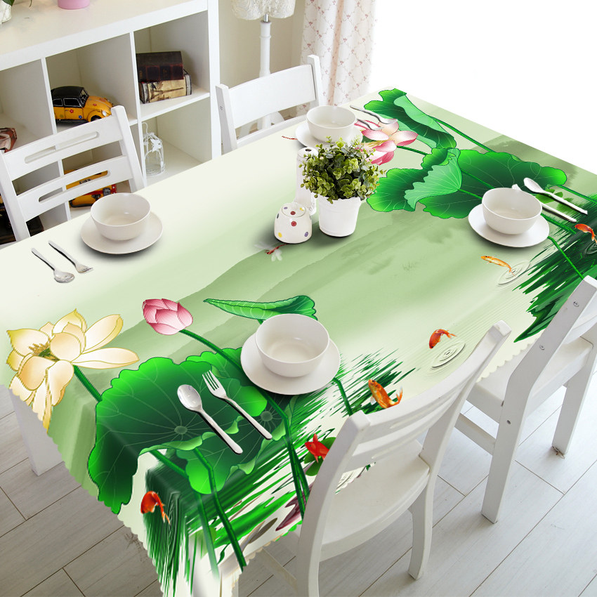 

Bamboo - 3D Tablecloth, 140*140cm, 501 Original