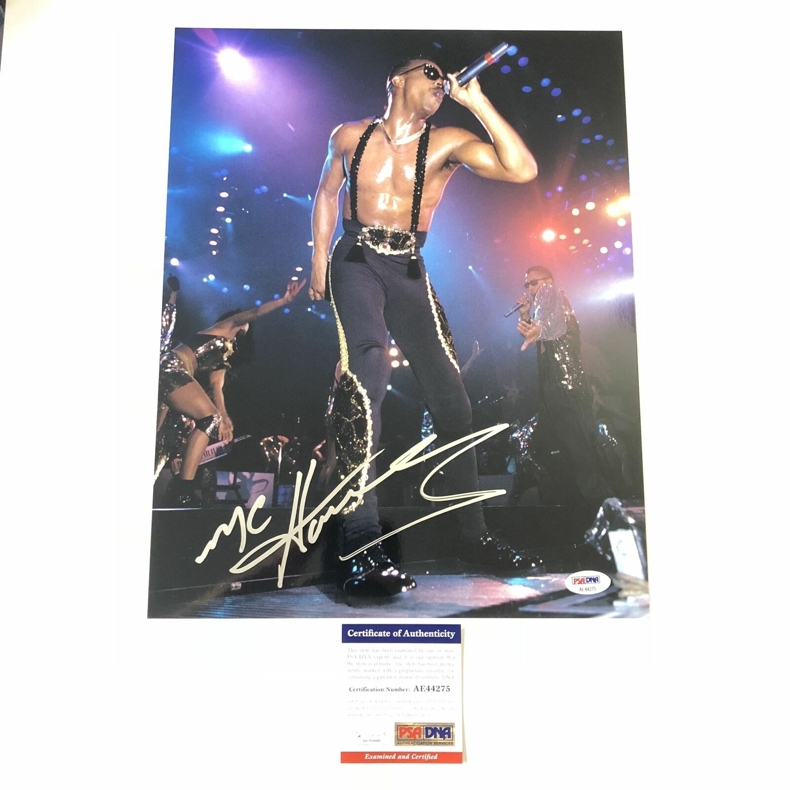 MC Hammer signed 11x14 Photo Poster painting PSA/DNA autographed