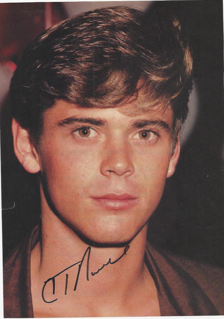 C. Thomas Howell signed Photo Poster painting