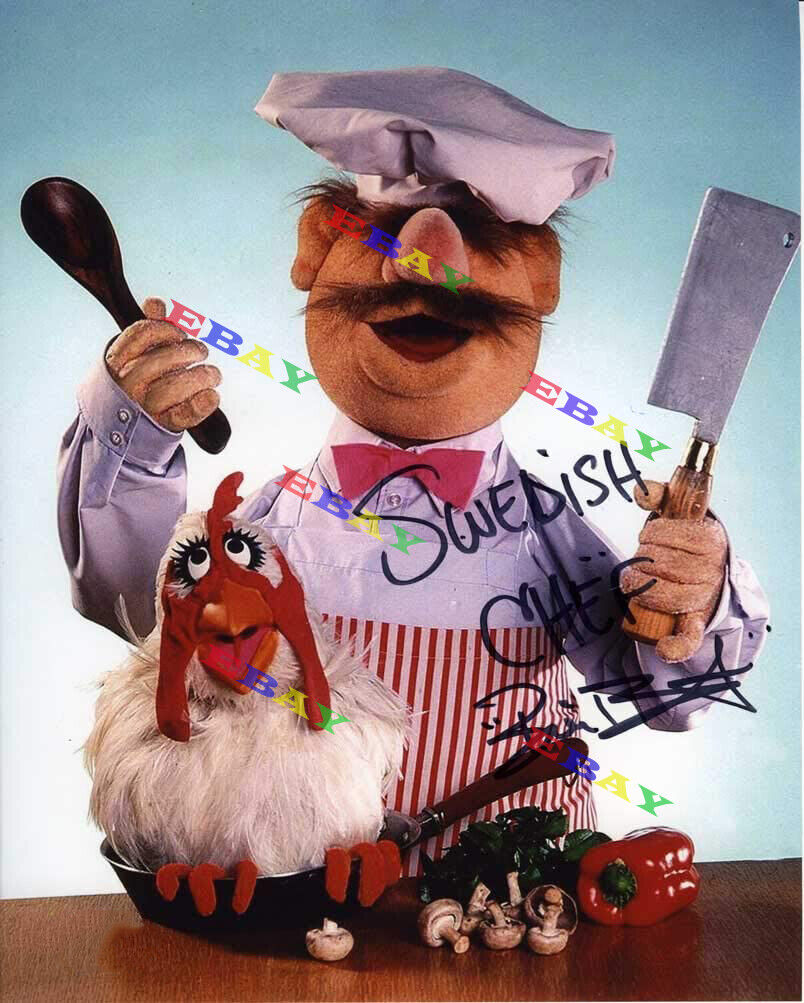 Bill Barretta Muppets Swedish Chef Autographed Signed 8x10 Photo Poster painting Rep