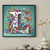 Butterfly Flower L 5D Partial Drill DIY Diamond Painting Kit 30*30cm