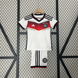 2014 Retro Germany Home Football Shirt 1:1 Thai Quality Kids Size