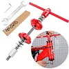 Mountain Bike Headset BB Press Tool Waterproof Cycling Repair Tools (Red S)