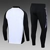 Joyfball 2024/2025 Germany Half-Pull Training Suit White Football Shirt 1:1 Thai Quality