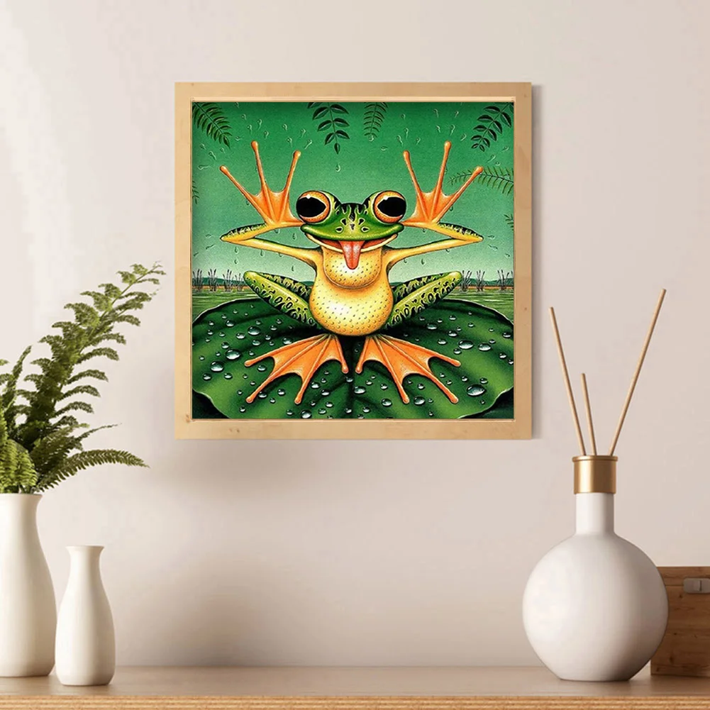 11CT Full Stamped Cross Stitch - Scenery House Countryside(Canvas|40*50CM) - Eco-Friendly Cotton Thread