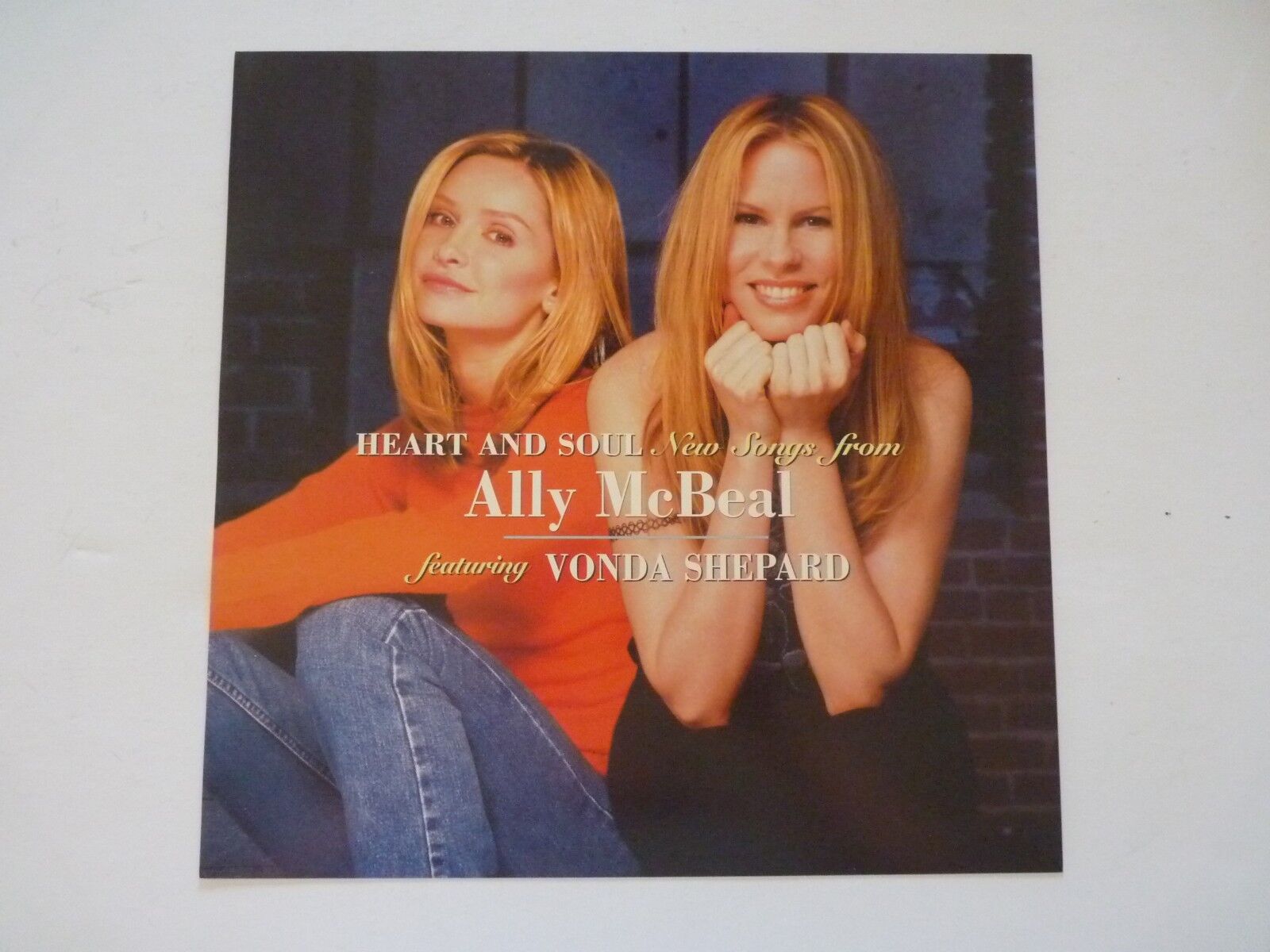 Vonda Shepard Ally McBeal LP Record Photo Poster painting Flat 12x12 Poster