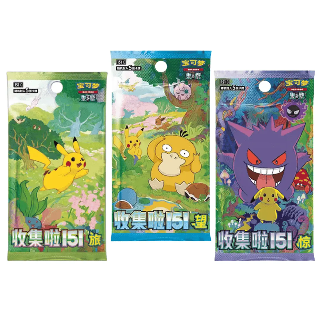 IN STOCK Pokemon 2025 TCG Chinese Collect 151C Surprise Slim Box Sealed | UK