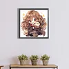 Diamond Painting -DIY Round Dril Harry Potter Hermione(40x40cm)