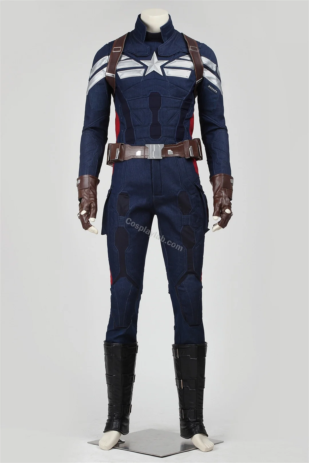 Captain America 2 Captain America Cosplay Steve Rogers Costume Top Level By CosplayLab