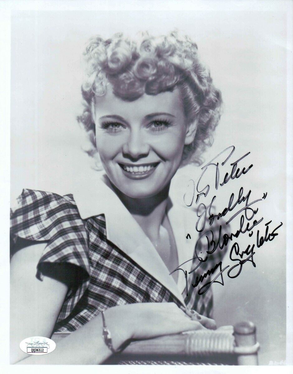 Penny Singleton Signed Autographed 8X10 Photo Poster painting Blondie and Dagwood JSA QQ36322