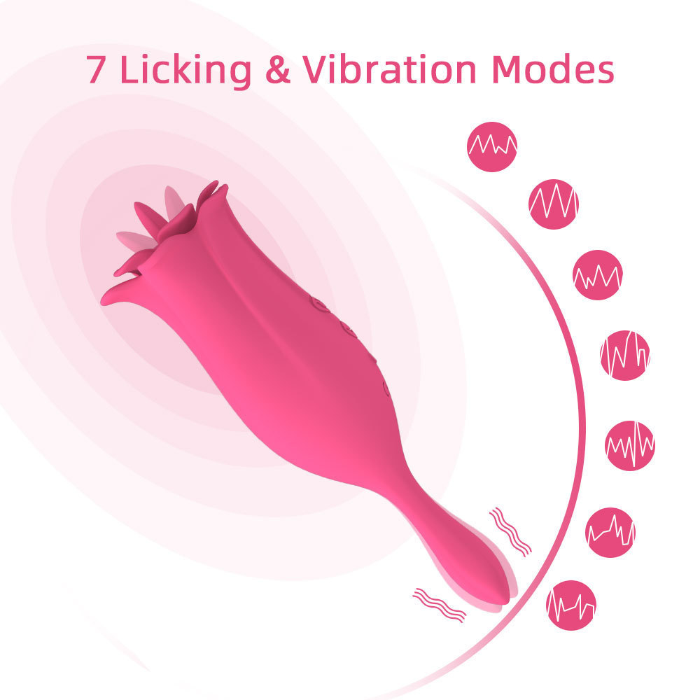 Night Lily Tongue Licking Vibrator