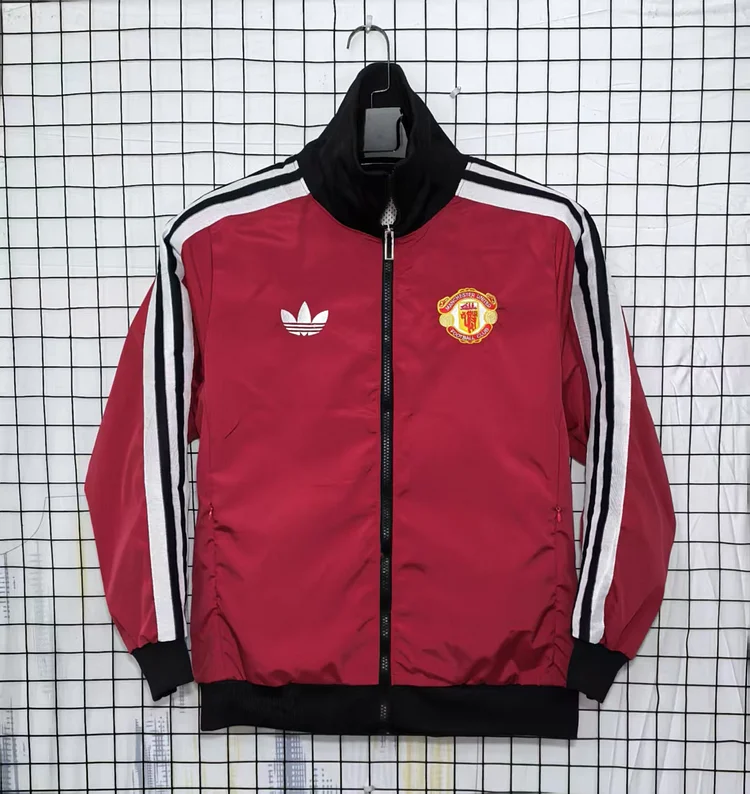Manchester United Retro Red Jacket