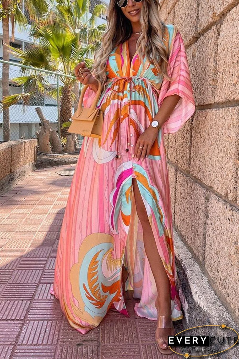 My Dearest Darling Rainbow Maxi Dress