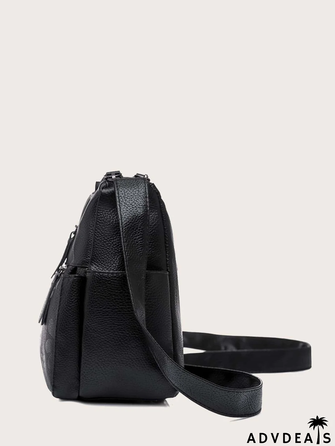 Floral Pattern Large Capacity Square Bag