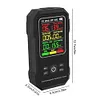 Electromagnetic Radiation Detector Multi-Function for Home Office (Black)