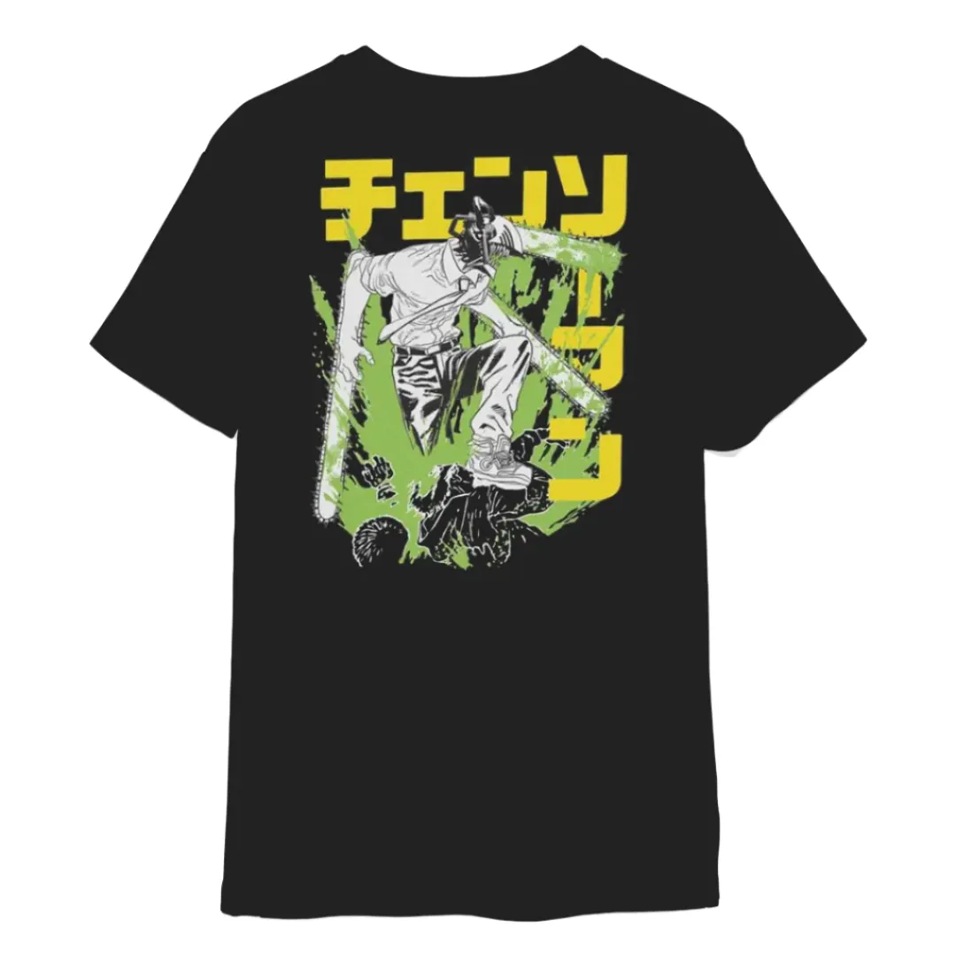 BACKPRINT DENJI COVER BLACK TEE