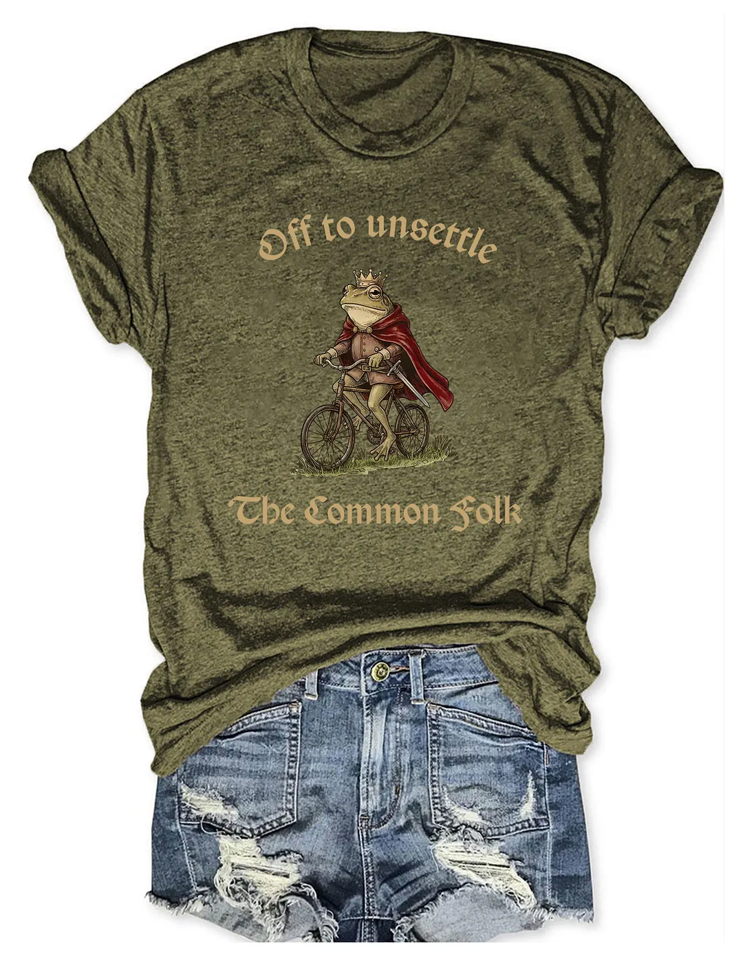 Off To Unsettle The Common Folk T-shirt