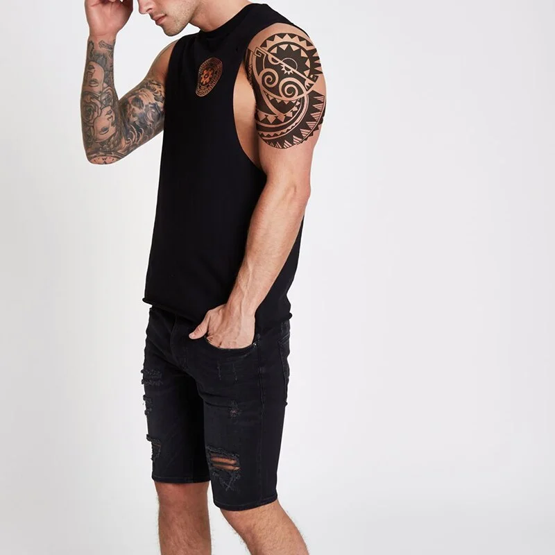 MAORI SUN TEMPORARY TATTOO, SUN, EARTH, TRIBAL MENS, WOMENS, POLYNESIAN, STICKER