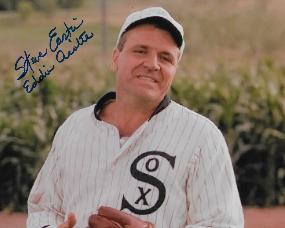 Steve Eastin Field of Dreams Original Autographed 8X10 Photo Poster painting