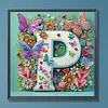 Butterfly Flower P 5D Partial Drill DIY Diamond Painting Kit 30*30cm