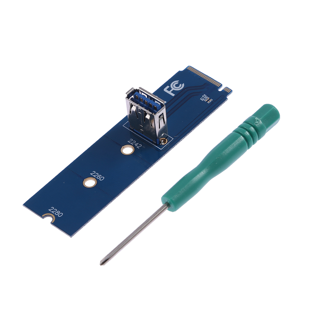 

M.2/NGFF to PCI-E X16 Slot Converter Adapter Graphic Card Extender Cable-197727, 501 Original