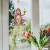 DIY Double-Sided Crystal Diamond Painting Ornaments Suncatcher Hanging Kit