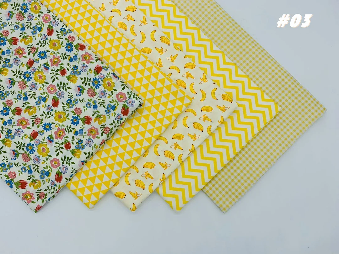 Patchwork floral fabric